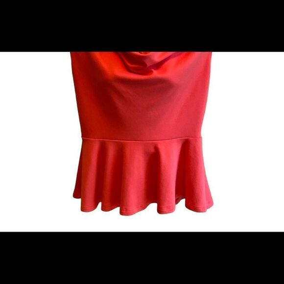 Industry 212 Bright Peplum Top - Picture 2 of 9